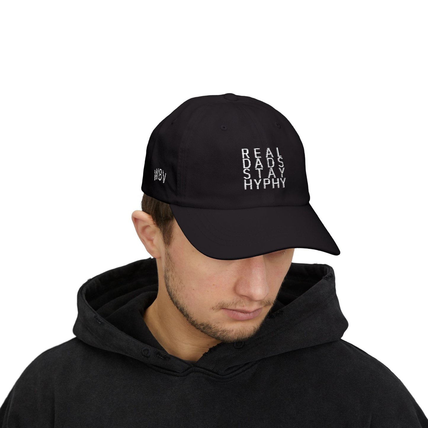 w8v clothing Hats > Baseball Caps > Dad Hats Real Dads Stay Hyphy Dad Hat Real Dads Stay Hyphy Dad Hat