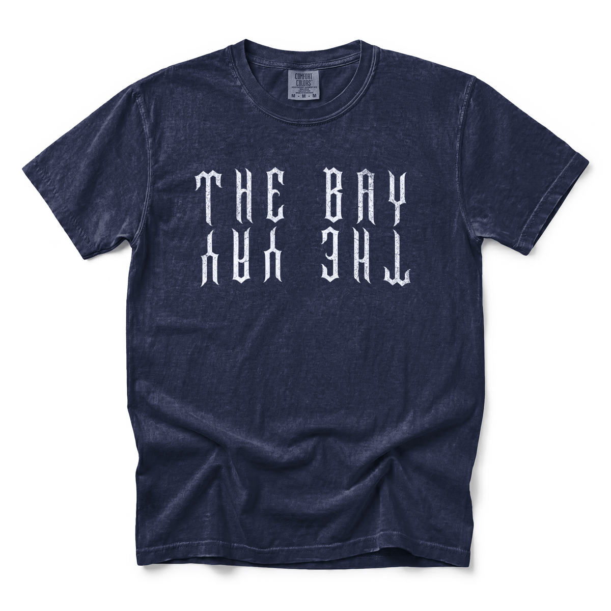 w8v clothing T-Shirt Black Letter Bay Area T-Shirt Black Letter Bay Area T-Shirt