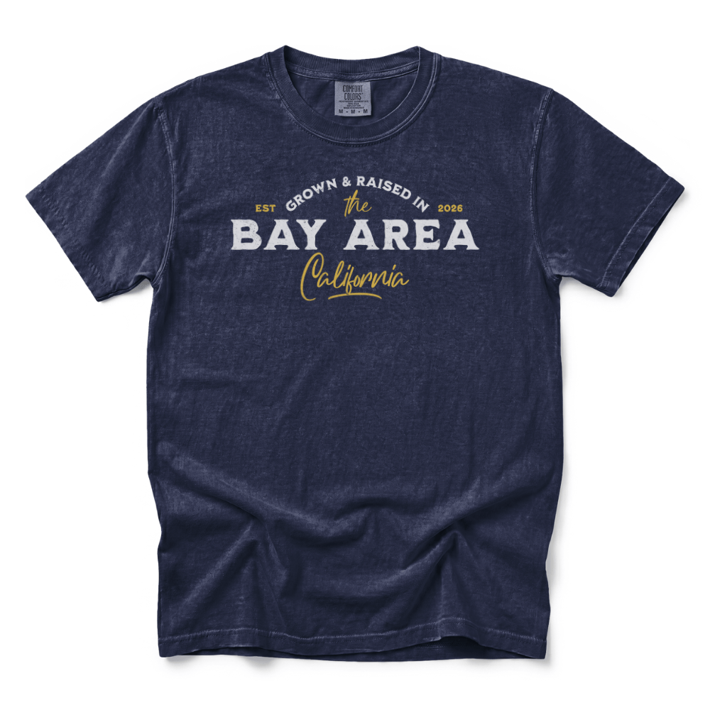 w8v clothing T-Shirt Grown & Raised Bay Area T-Shirt Grown & Raised Bay Area T-Shirt