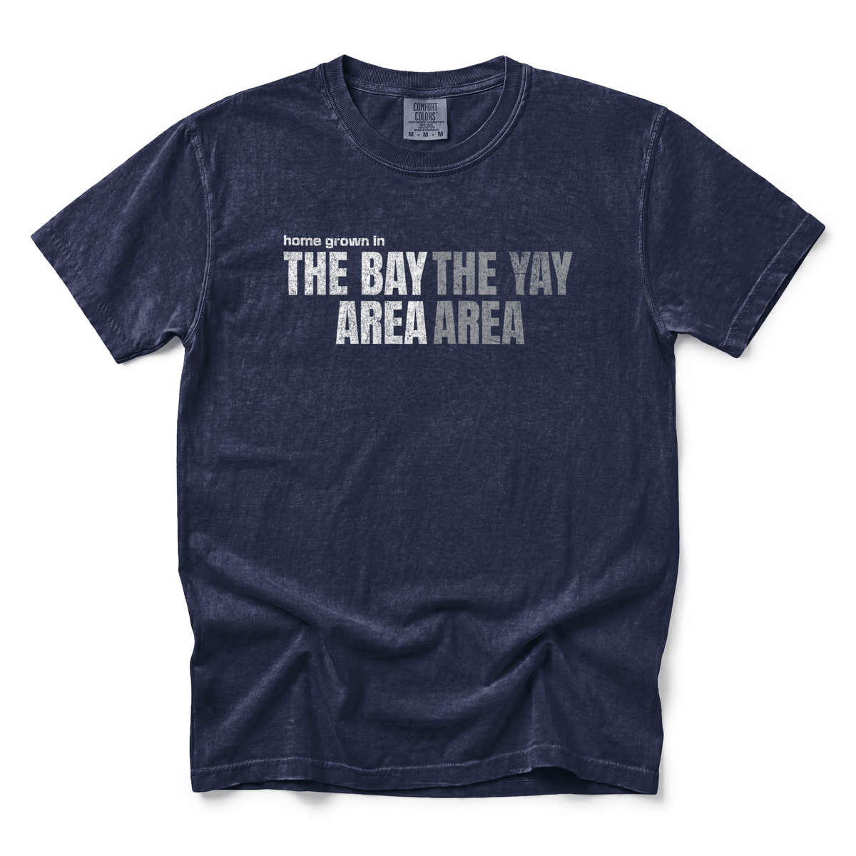 w8v clothing T-Shirt Home Grown in the Bay T-Shirt Home Grown in the Bay T-Shirt