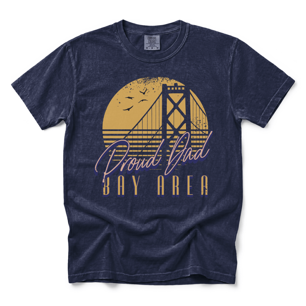 w8v clothing T-Shirt Sunset Proud Dad T-Shirt Sunset Proud Dad T-Shirt