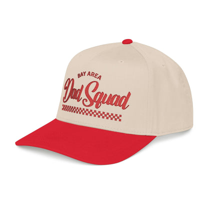 w8v clothing Hats > Baseball Caps > Snapback Hats Dad Squad - Red Checkered Snapback Dad Squad - Red Checkered Snapback