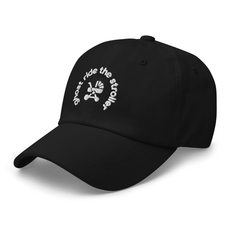 w8v clothing Hats > Baseball Caps > Dad Hats Ghost Ride The Stroller - Dad Hat Ghost Ride The Stroller - Dad Hat