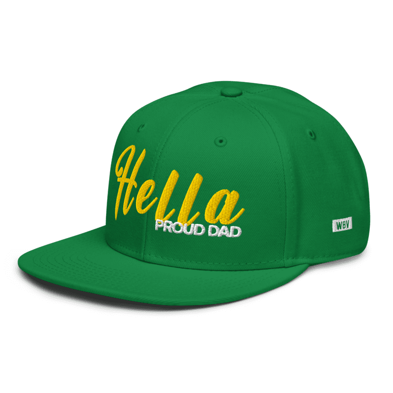 Hella Proud Dad Oakland Snapback