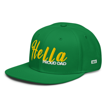 Hella Proud Dad Oakland Snapback