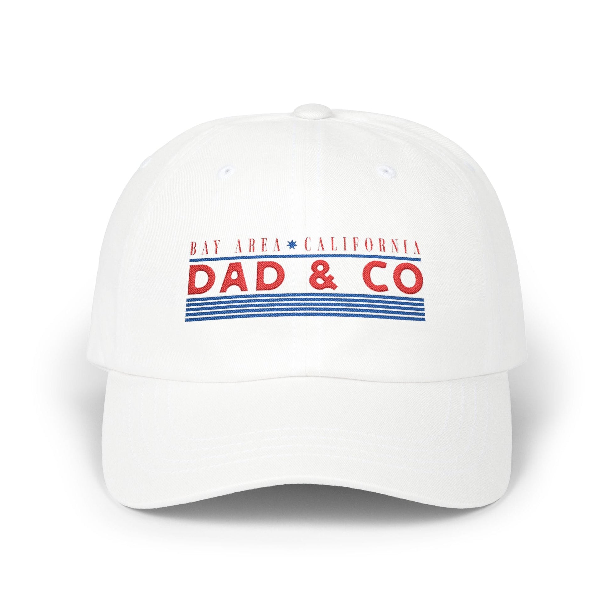 w8v clothing Hats > Baseball Caps > Dad Hats Bay Area Dad & Co. Classic Stripe Dad Hat Bay Area Dad & Co. Classic Stripe Dad Hat