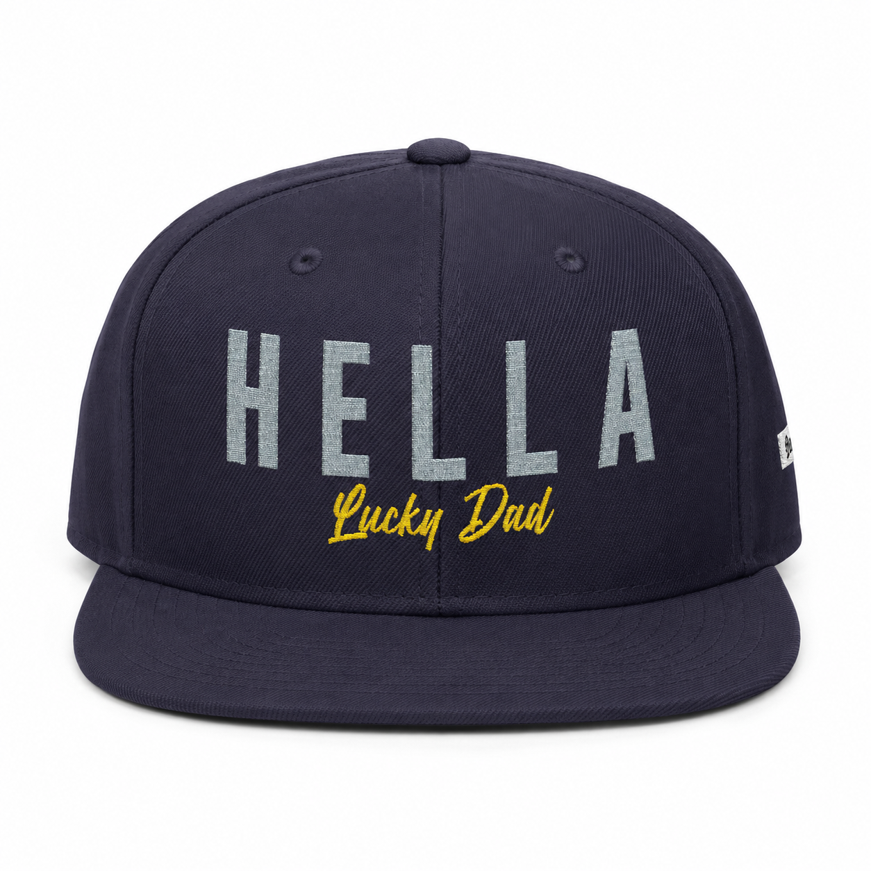 Hella Proud Dad Navy Snapback