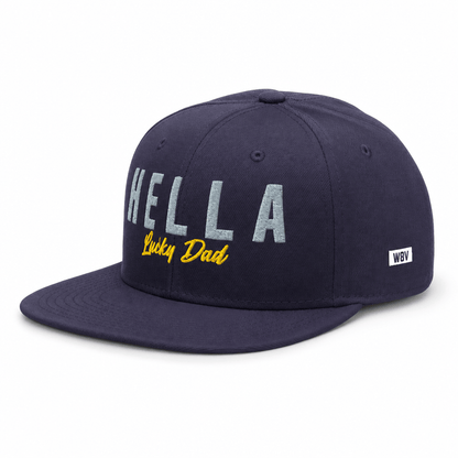 w8v clothing Hats > Baseball Caps > Snapback Hats Hella Proud Dad Navy Snapback Hella Proud Dad Navy Snapback