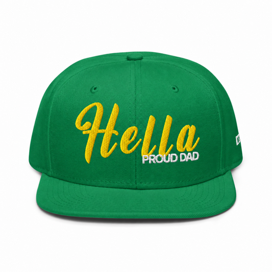 Hella Proud Dad Oakland Snapback