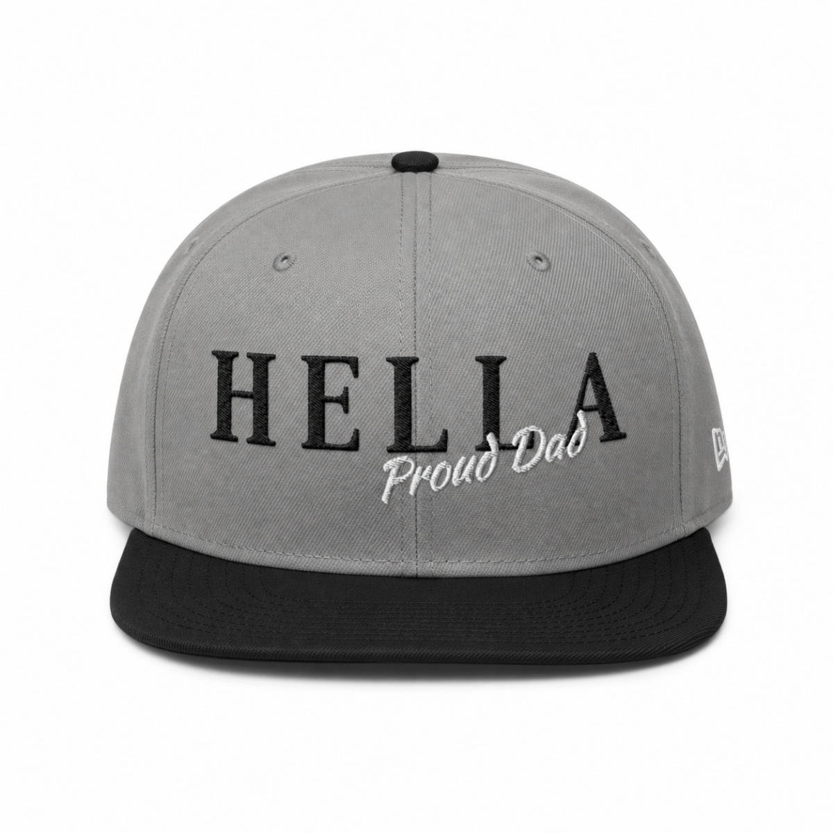 Hella Proud Dad Monochrome Snapback