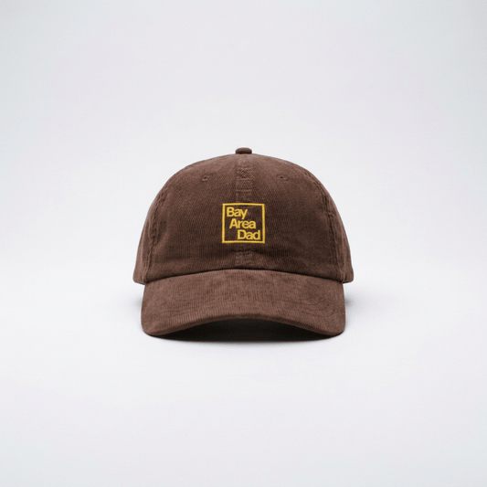 w8v clothing Hats > Baseball Caps > Dad Hats > Corduroy Bay Area Dad Boxed Dad Hat Bay Area Dad Boxed Dad Hat