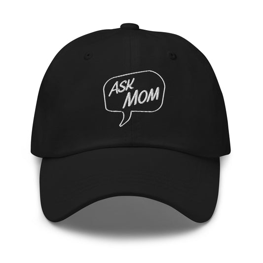w8v clothing Hats > Baseball Caps > Dad Hats Ask Mom Dad Hat Ask Mom Dad Hat