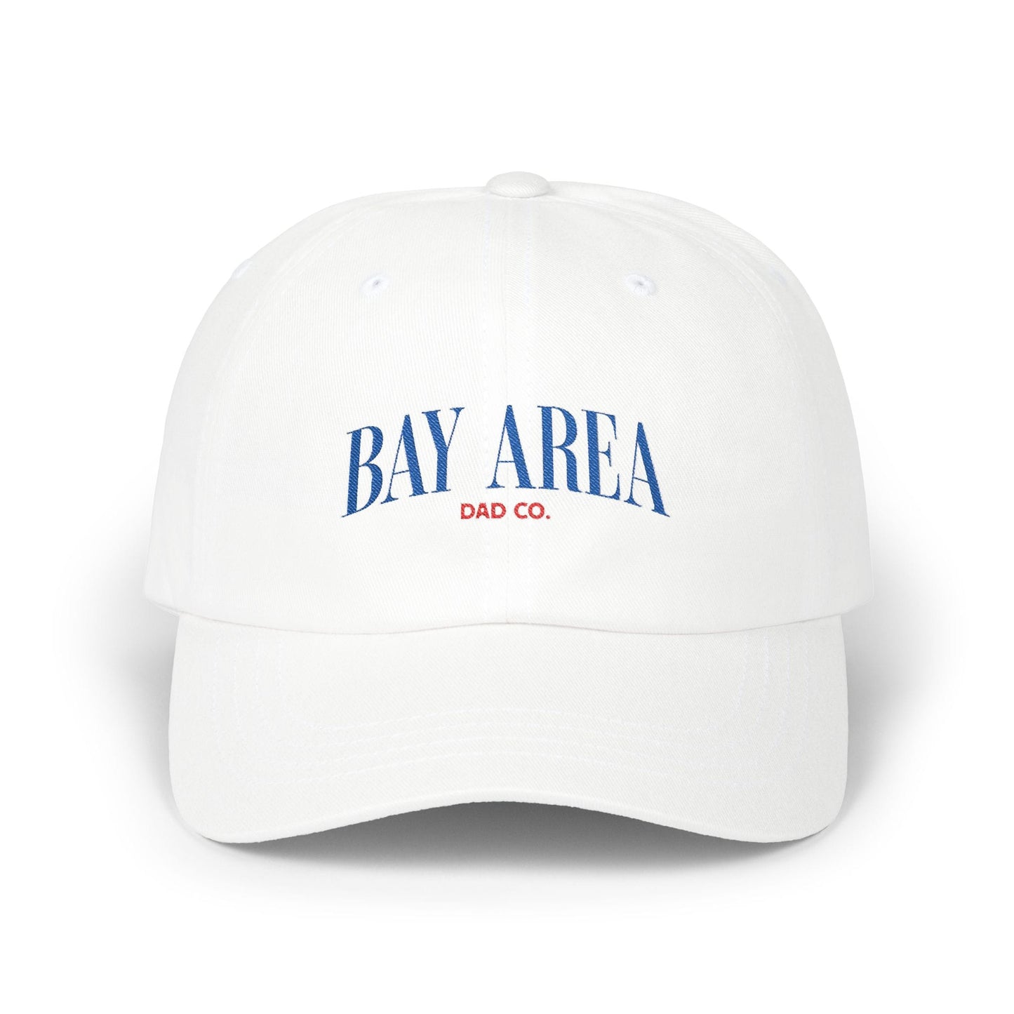 w8v clothing Hats > Baseball Caps > Dad Hats Bay Area Dad Co Blue & Red Dad Hat Bay Area Dad Co Blue & Red Dad Hat