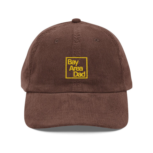 w8v clothing Hats > Baseball Caps > Dad Hats > Corduroy Bay Area Dad Boxed Dad Hat Bay Area Dad Boxed Dad Hat