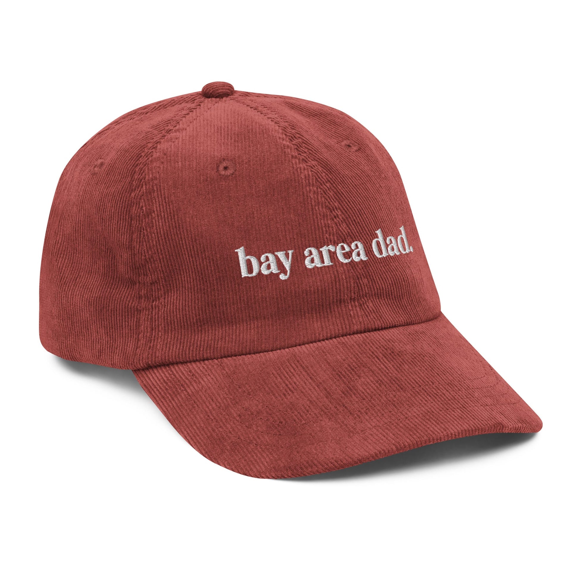 w8v clothing Hats > Baseball Caps > Dad Hats > Corduroy Bay Area Dad Cranberry Dad Hat Bay Area Dad Cranberry Dad Hat