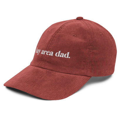 w8v clothing Hats > Baseball Caps > Dad Hats > Corduroy Bay Area Dad Cranberry Dad Hat Bay Area Dad Cranberry Dad Hat