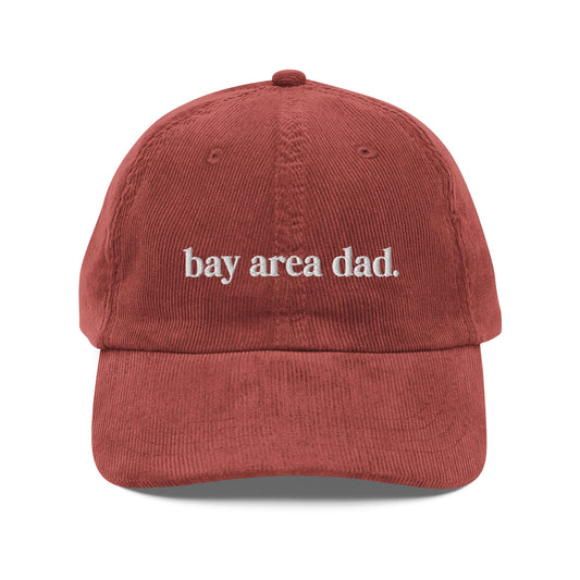 w8v clothing Hats > Baseball Caps > Dad Hats > Corduroy Bay Area Dad Cranberry Dad Hat Bay Area Dad Cranberry Dad Hat