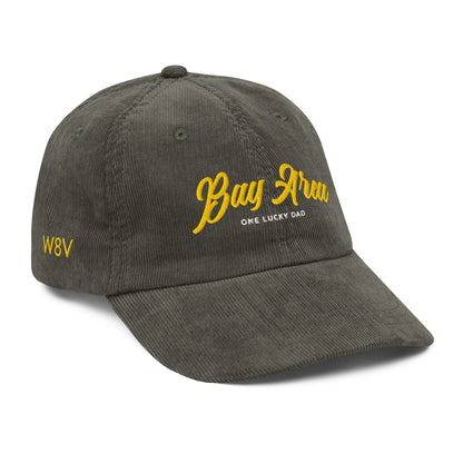 w8v clothing Hats > Baseball Caps > Dad Hats > Corduroy One Lucky Bay Area Dad Corduroy Dad Hat One Lucky Bay Area Dad Corduroy Dad Hat