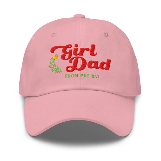 w8v clothing Hats > Baseball Caps > Dad Hats Girl Dad From The Bay Area Dad Hat Girl Dad From The Bay Area Dad Hat
