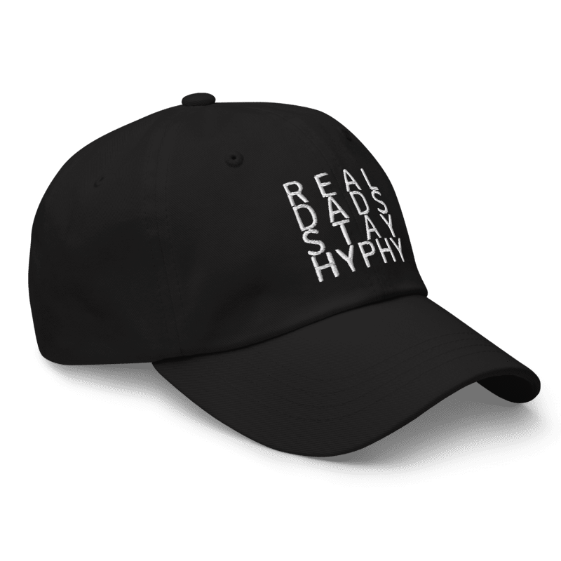w8v clothing Hats > Baseball Caps > Dad Hats Real Dads Stay Hyphy Dad Hat Real Dads Stay Hyphy Bay Area Dad Hat | Snapback