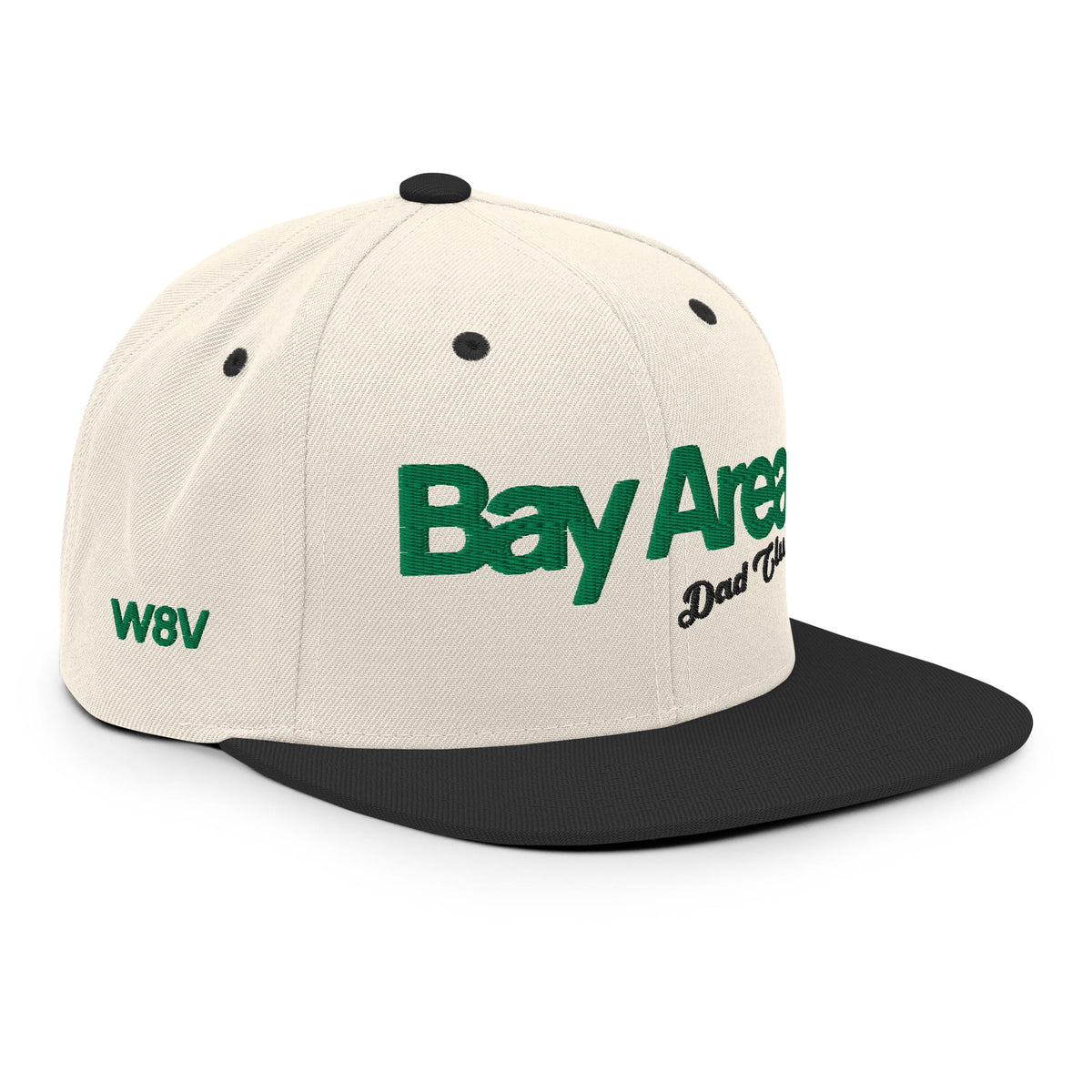 w8v clothing Hats > Baseball Caps > Snapback Hats Bay Area Dad Club Green Snapback Bay Area Dad Club Green Snapback