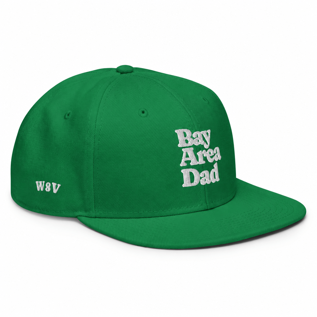 w8v clothing Hats > Baseball Caps > Snapback Hats Bay Area Dad Snapback Bay Area Dad Snapback Hat | 6-Panel Cap