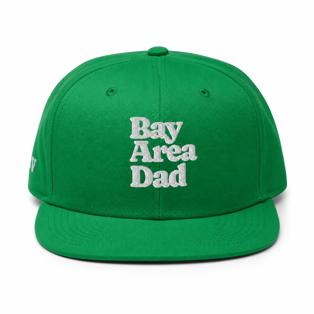 w8v clothing Hats > Baseball Caps > Snapback Hats Bay Area Dad Snapback Bay Area Dad Snapback Hat | 6-Panel Cap