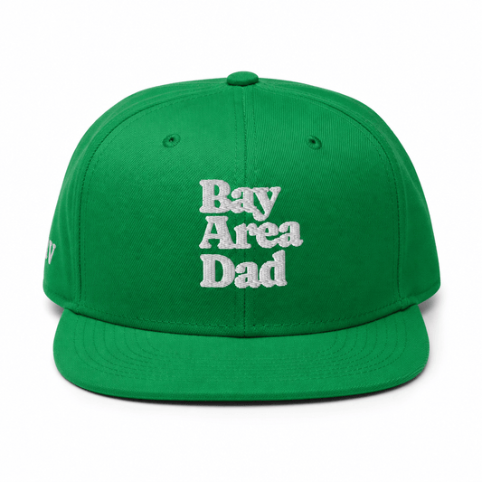 w8v clothing Hats > Baseball Caps > Snapback Hats Bay Area Dad Snapback Bay Area Dad Snapback Hat | 6-Panel Cap