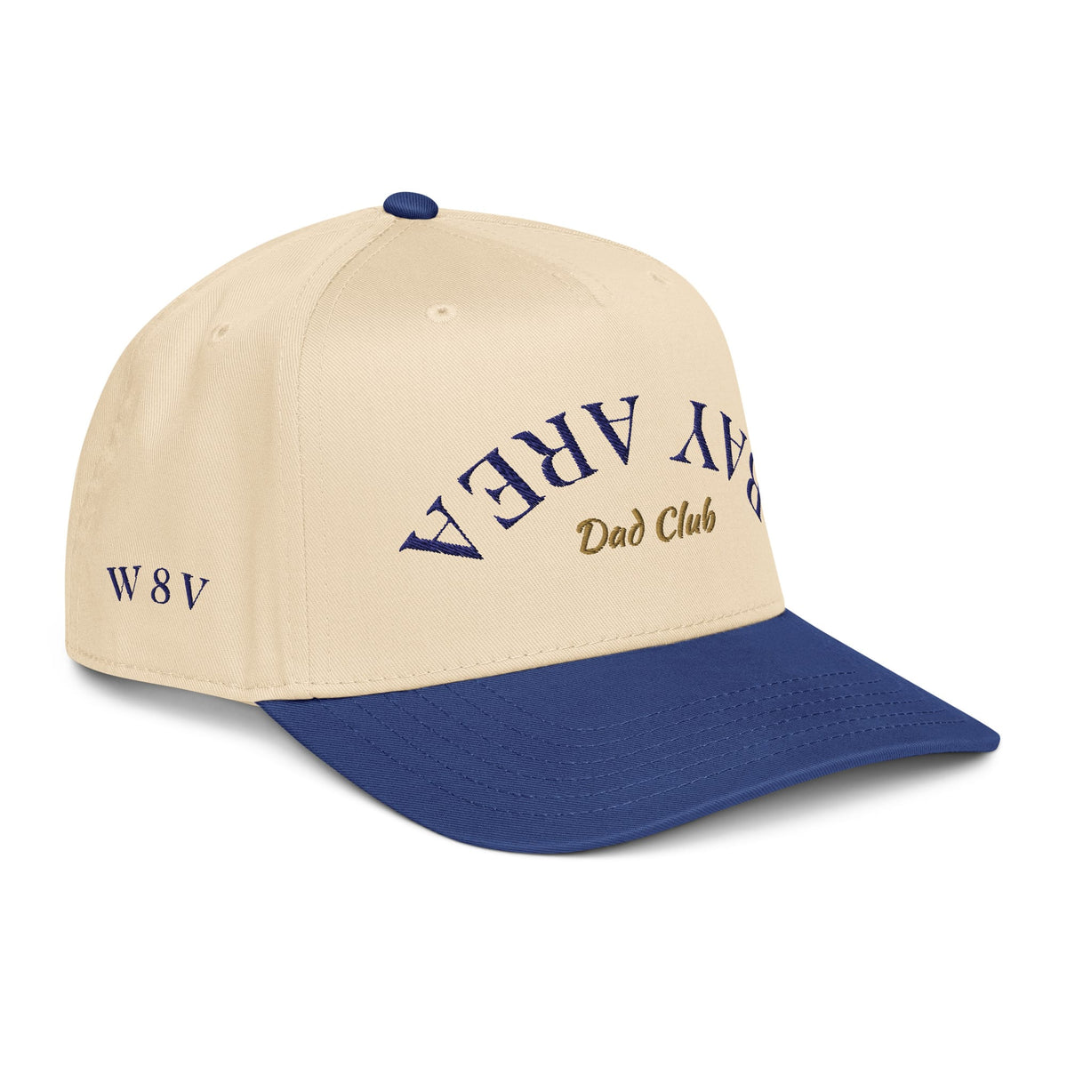 w8v clothing Hats > Baseball Caps > Snapback Hats Bay Area Dads Club Upside Down Snapback Bay Area Dads Club Upside Down Snapback