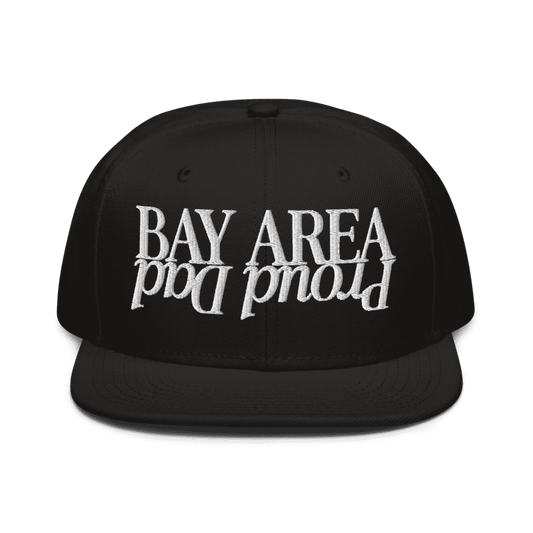 w8v clothing Hats > Baseball Caps > Snapback Hats Bay Area Proud Dad Upside Down - Snapback Bay Area Proud Dad Upside Down - Snapback