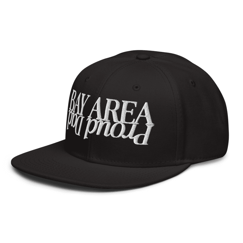 w8v clothing Hats > Baseball Caps > Snapback Hats Bay Area Proud Dad Upside Down - Snapback Bay Area Proud Dad Upside Down - Snapback