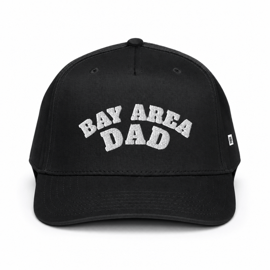 w8v clothing Hats > Baseball Caps > Snapback Hats Black and White Bay Area Dad Snapback Black and White Bay Area Dad Snapback