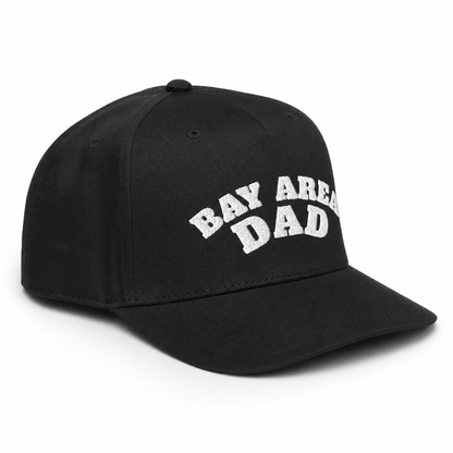 w8v clothing Hats > Baseball Caps > Snapback Hats Black and White Bay Area Dad Snapback Black and White Bay Area Dad Snapback