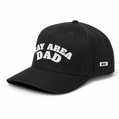 w8v clothing Hats > Baseball Caps > Snapback Hats Black and White Bay Area Dad Snapback Black and White Bay Area Dad Snapback