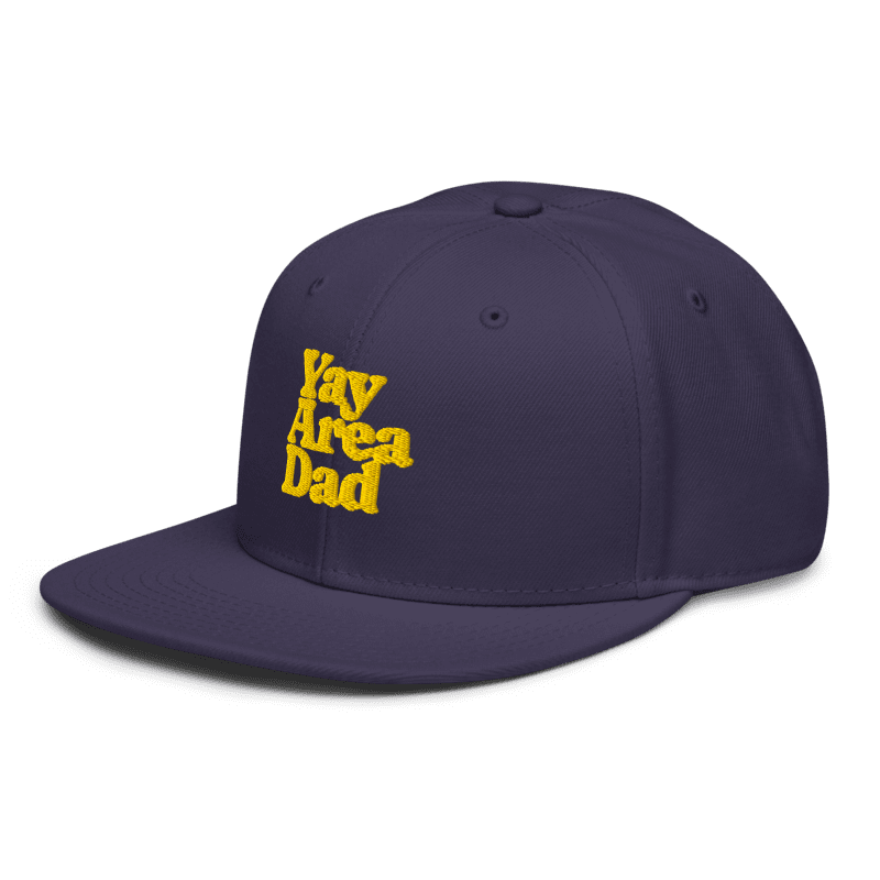w8v clothing Hats > Baseball Caps > Snapback Hats Classic Yay Area Dad Snapback Classic Yay Area Dad Snapback
