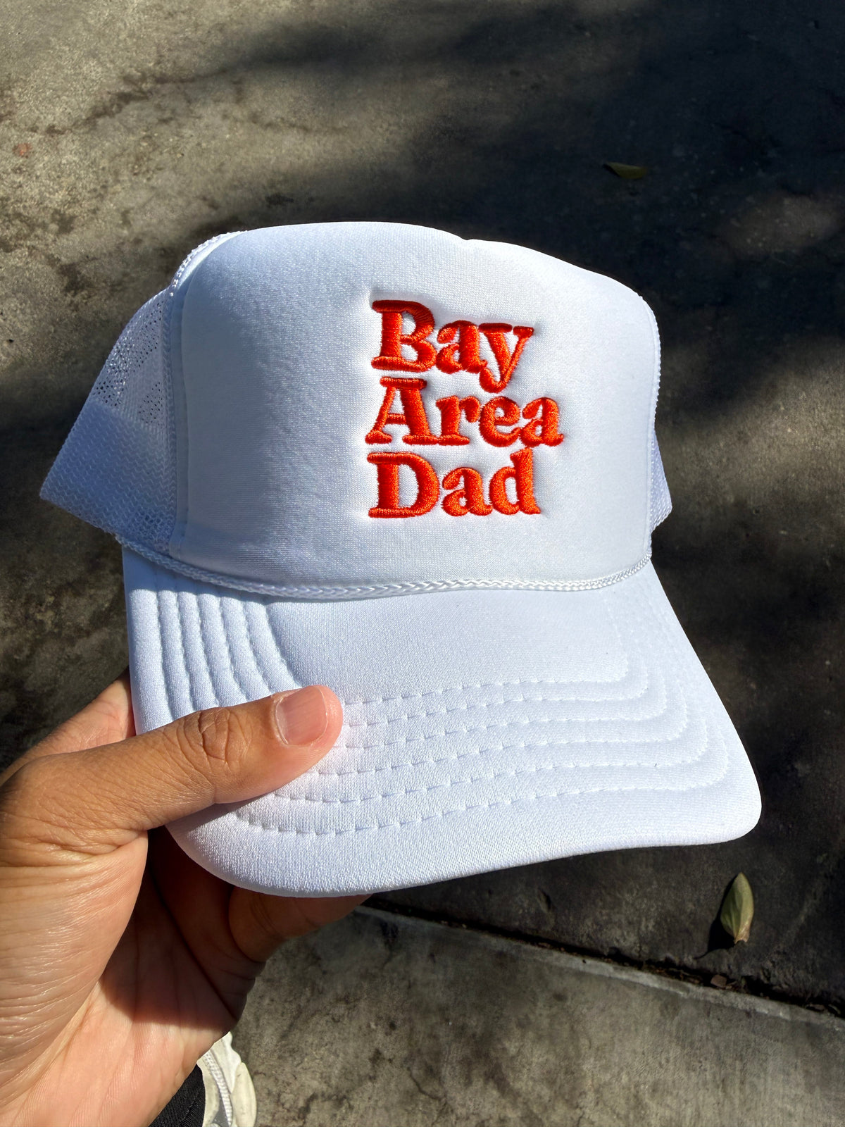 w8v clothing Hats > Baseball Caps > Snapback Hats Creamsicle Trucker Hat Creamsicle Trucker Hat