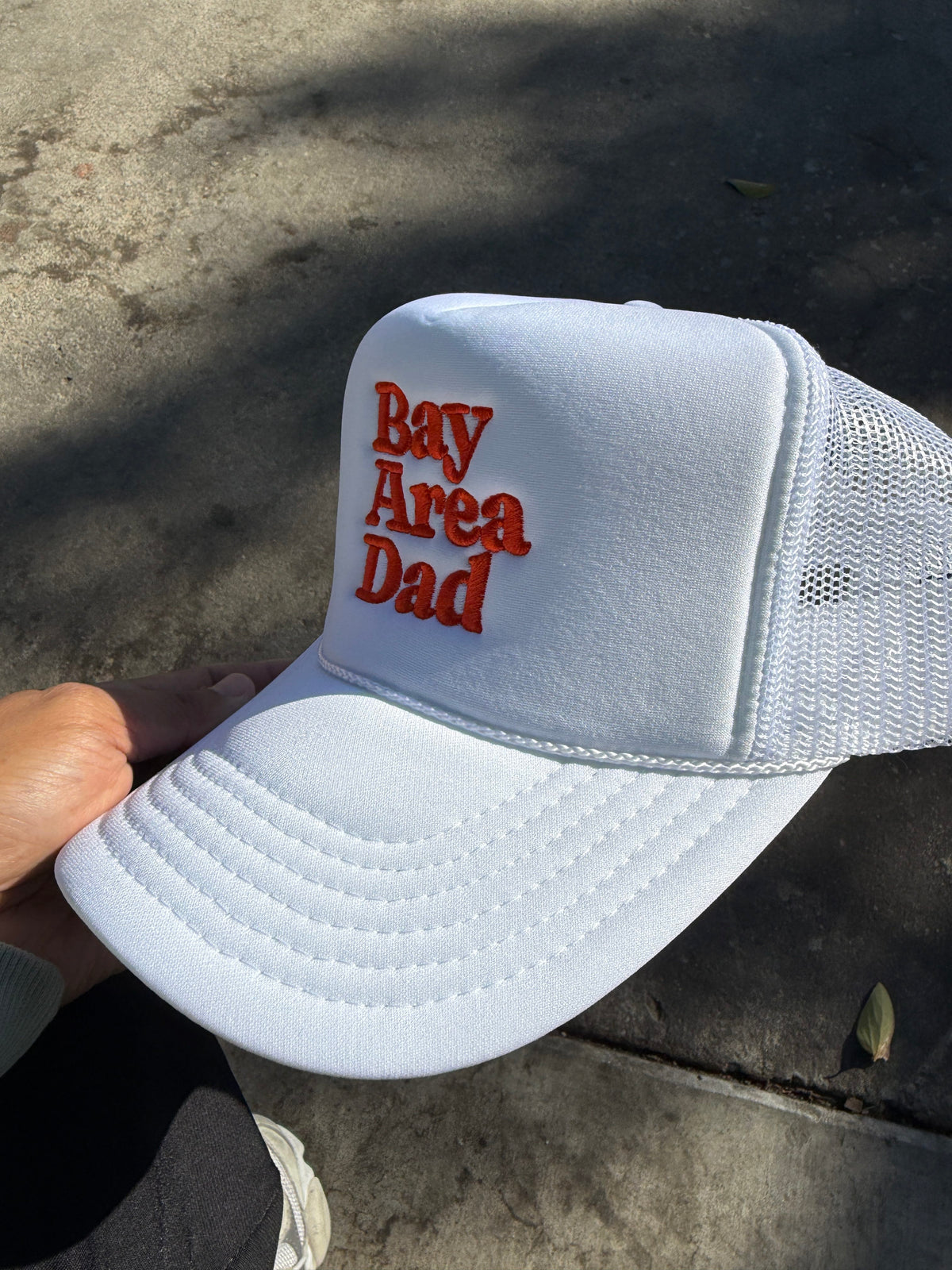 w8v clothing Hats > Baseball Caps > Snapback Hats Creamsicle Trucker Hat Creamsicle Trucker Hat