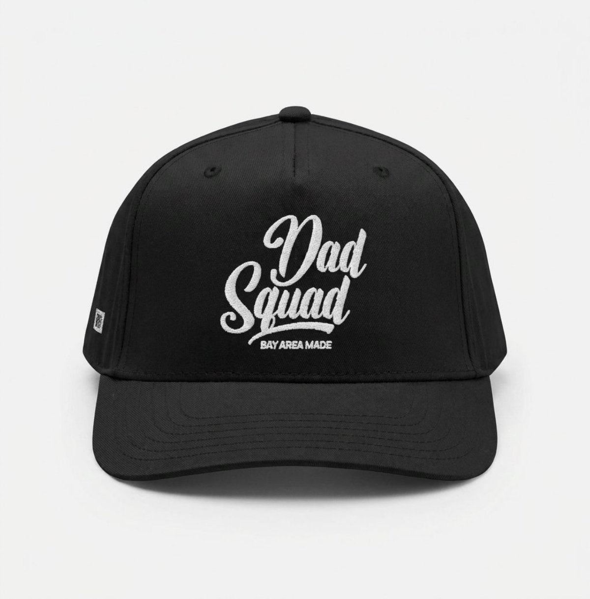 w8v clothing Hats > Baseball Caps > Snapback Hats Dad Squad - B/W Snapback Dad Squad Black & White Snapback Hat | w8v clothing