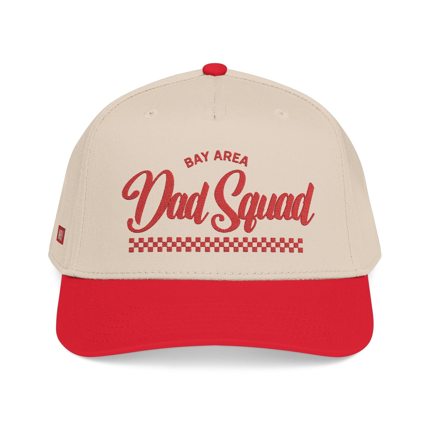 w8v clothing Hats > Baseball Caps > Snapback Hats Dad Squad - Red Checkered Snapback Dad Squad - Red Checkered Snapback