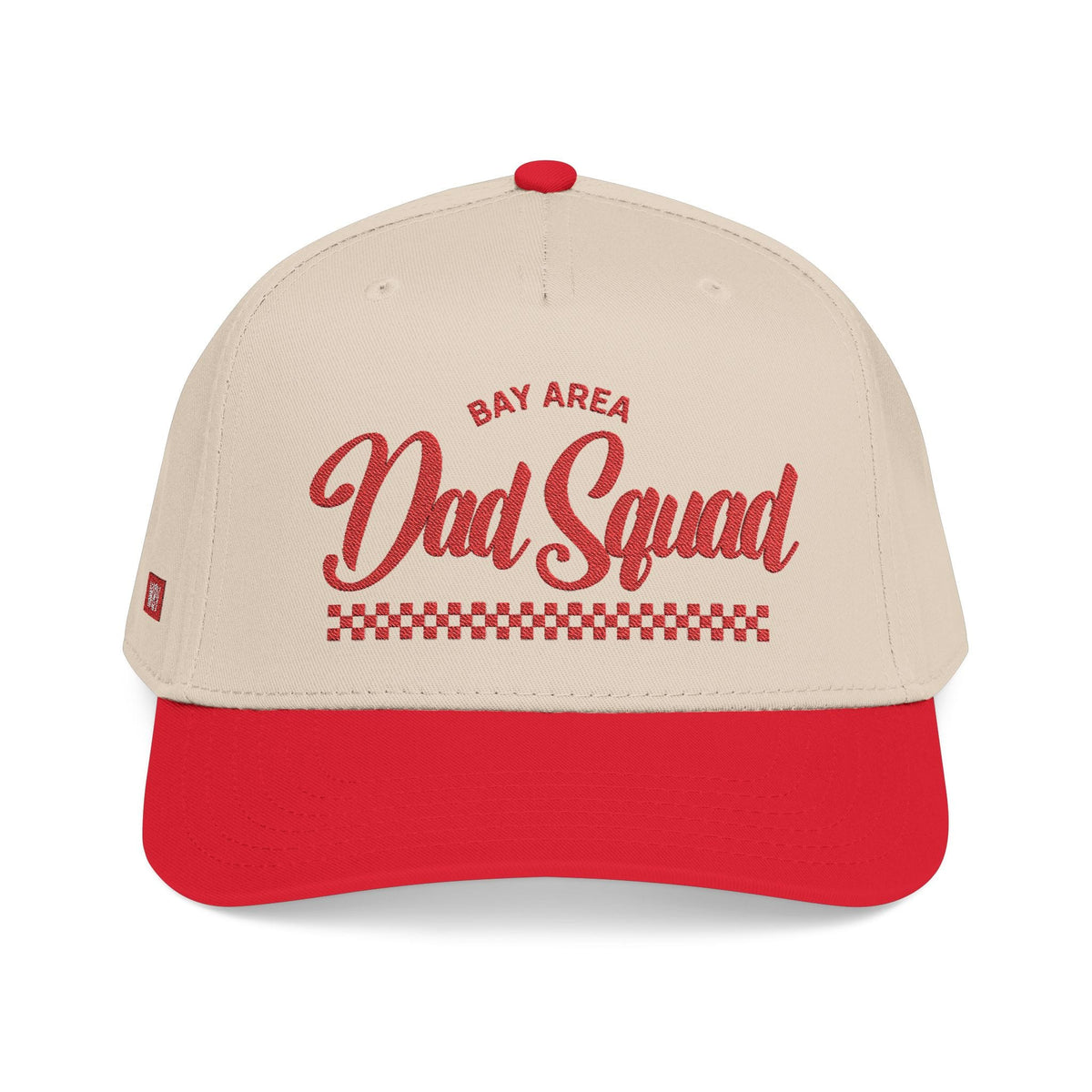 w8v clothing Hats > Baseball Caps > Snapback Hats Dad Squad - Red Checkered Snapback Dad Squad - Red Checkered Snapback