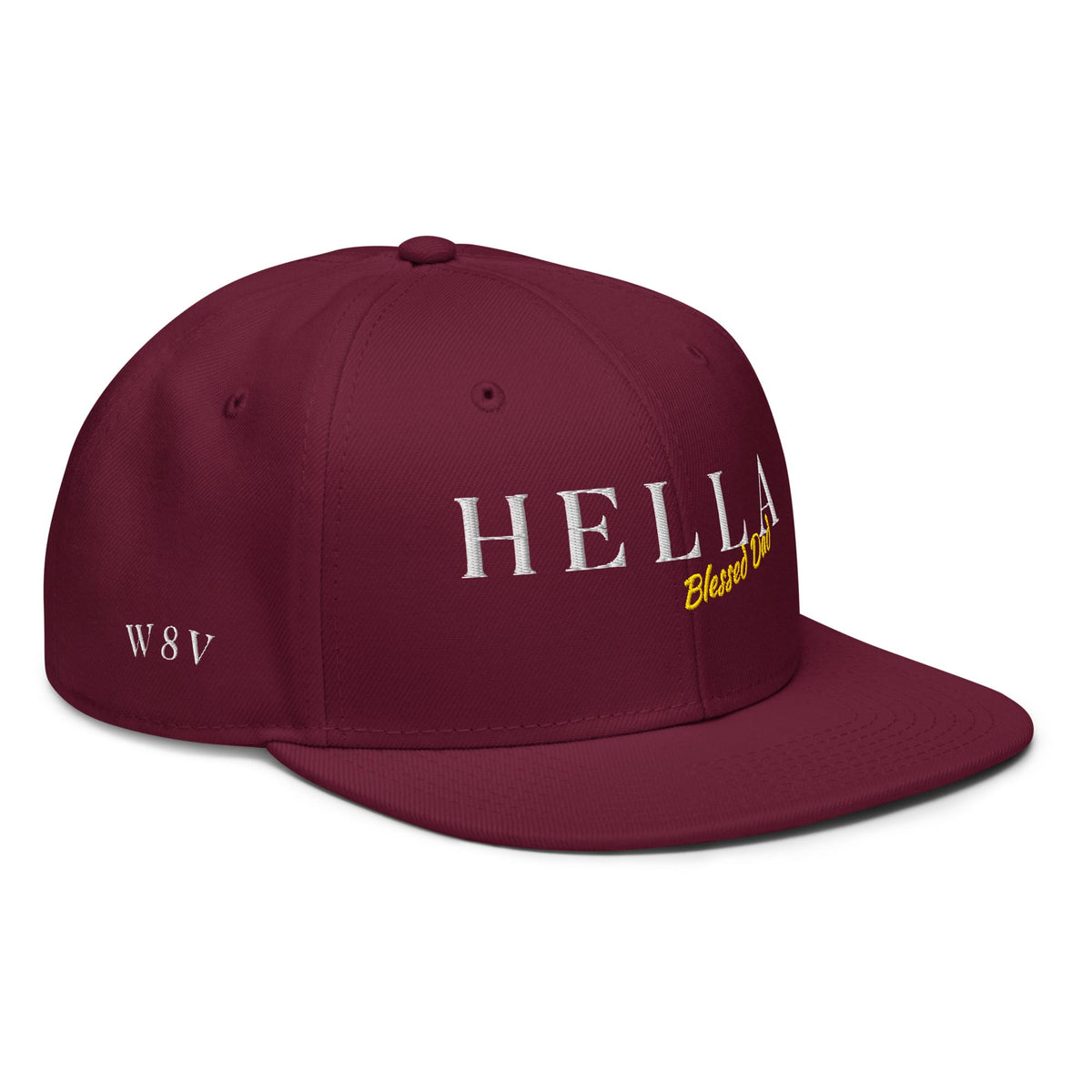 w8v clothing Hats > Baseball Caps > Snapback Hats HELLA Blessed Dad Snapback HELLA Blessed Dad Snapback