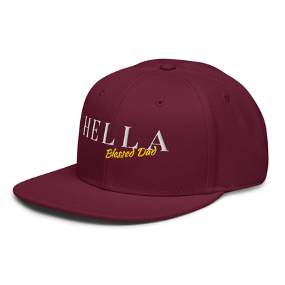 w8v clothing Hats > Baseball Caps > Snapback Hats HELLA Blessed Dad Snapback HELLA Blessed Dad Snapback