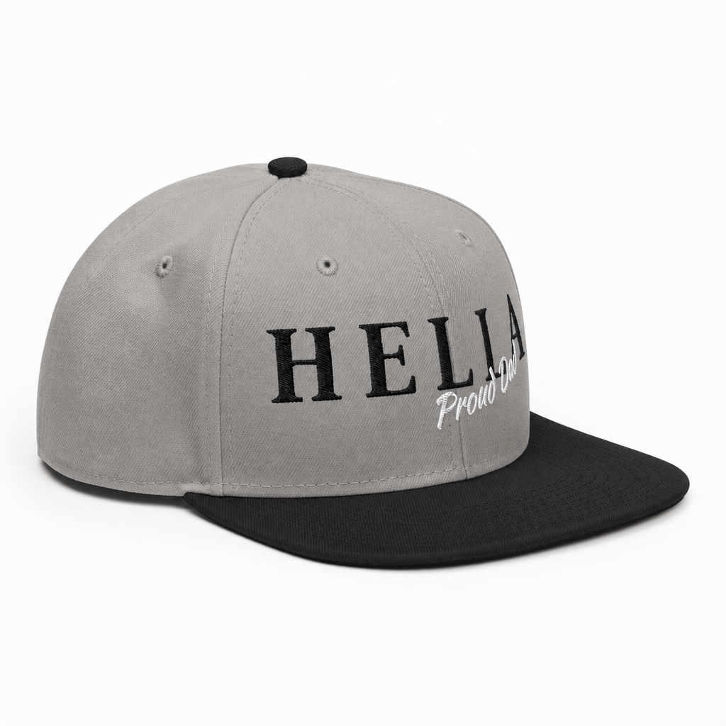 w8v clothing Hats > Baseball Caps > Snapback Hats Hella Proud Dad Monochrome Snapback Hella Proud Dad Monochrome Snapback