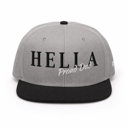 w8v clothing Hats > Baseball Caps > Snapback Hats Hella Proud Dad Monochrome Snapback Hella Proud Dad Monochrome Snapback