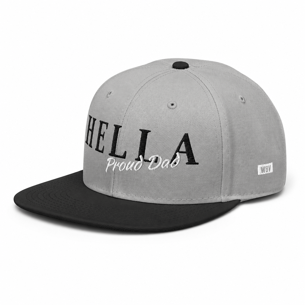 w8v clothing Hats > Baseball Caps > Snapback Hats Hella Proud Dad Monochrome Snapback Hella Proud Dad Monochrome Snapback