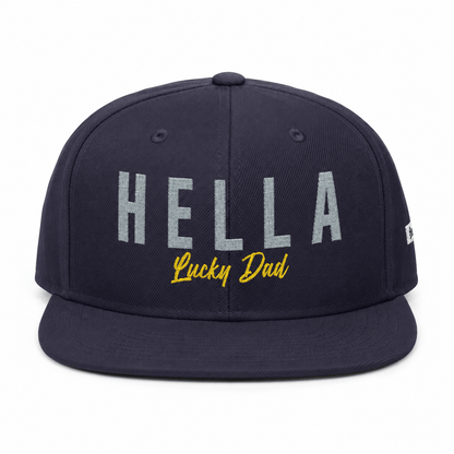 w8v clothing Hats > Baseball Caps > Snapback Hats Hella Proud Dad Navy Snapback Hella Proud Dad Navy Snapback