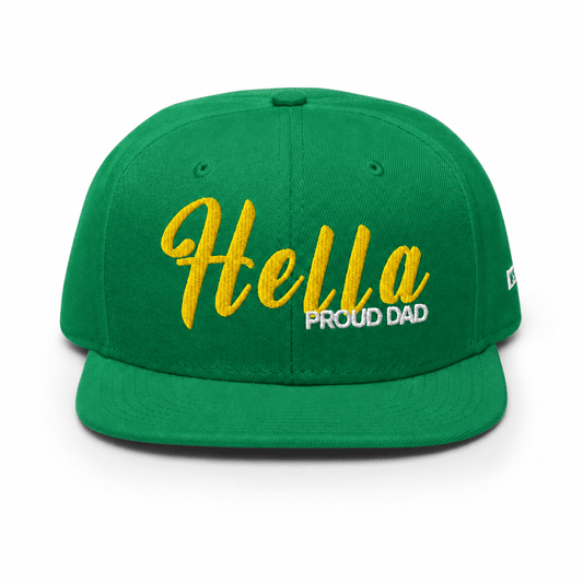 w8v clothing Hats > Baseball Caps > Snapback Hats Hella Proud Dad Oakland Snapback Hella Proud Dad Oakland Snapback