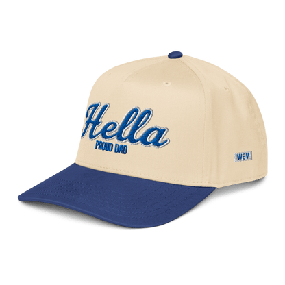 w8v clothing Hats > Baseball Caps > Snapback Hats Hella Proud Dad - Royal - Snapback Hella Proud Dad - Royal - Snapback