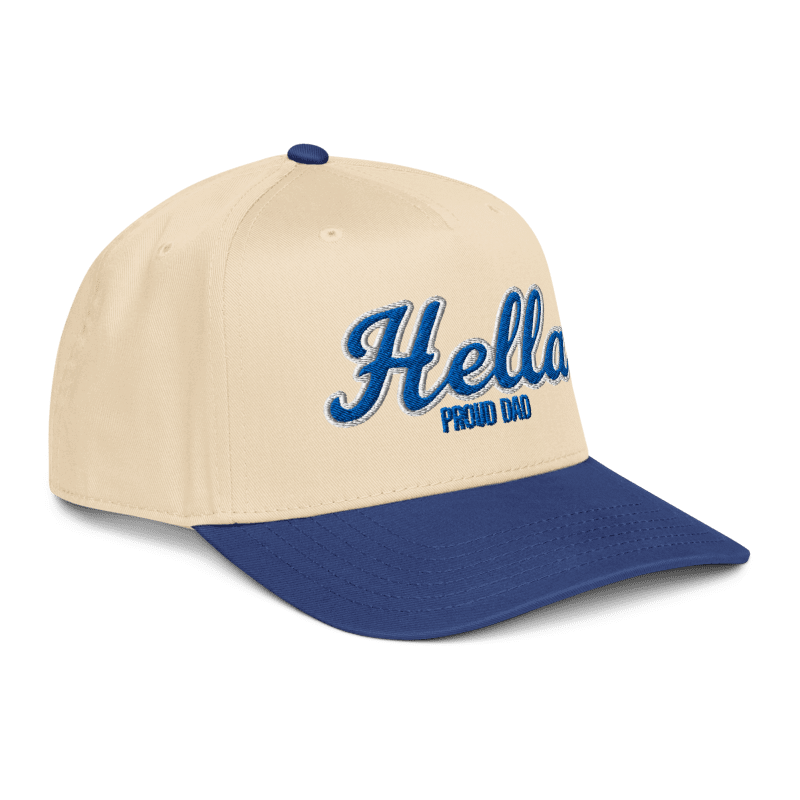 w8v clothing Hats > Baseball Caps > Snapback Hats Hella Proud Dad - Royal - Snapback Hella Proud Dad - Royal - Snapback