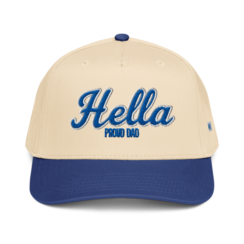 w8v clothing Hats > Baseball Caps > Snapback Hats Hella Proud Dad - Royal - Snapback Hella Proud Dad - Royal - Snapback